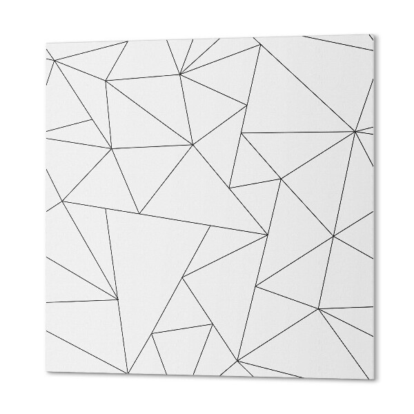 Pvc wall panel square Triangular forms in a modern version