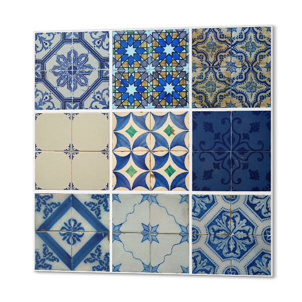 Pvc wall panel square Patterns from tiled ceramics