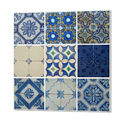 Pvc wall panel square Patterns from tiled ceramics