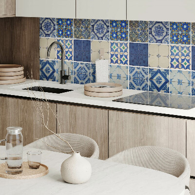 Pvc wall panel square Patterns from tiled ceramics