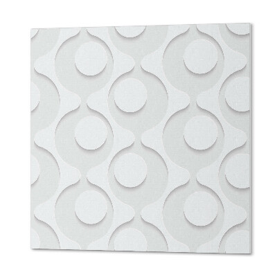 Wall panel square Abstract composition of circles