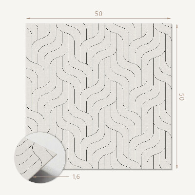 Wall paneling Geometric pattern