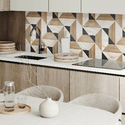 Pvc wall panel square Stylish tile motifs