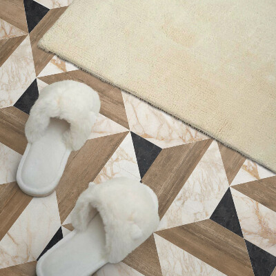 Pvc wall panel square Stylish tile motifs
