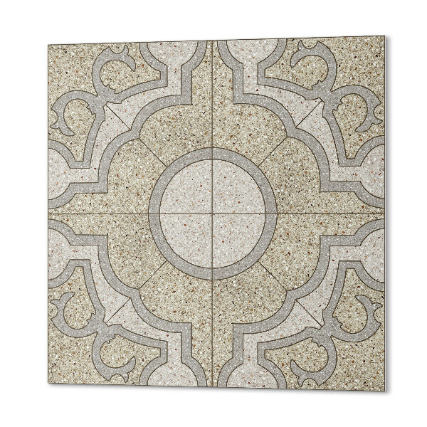 Wall paneling Mosaic pattern with decorative details