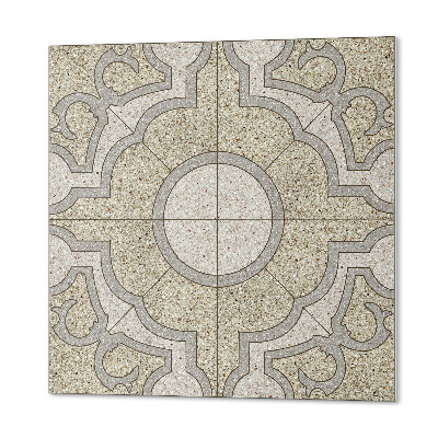Wall paneling Mosaic pattern with decorative details