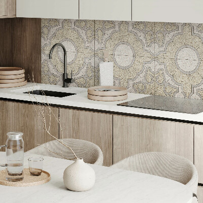 Wall paneling Mosaic pattern with decorative details