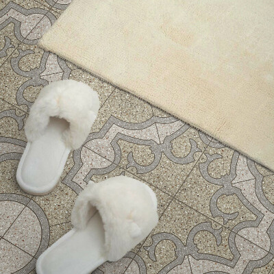 Wall paneling Mosaic pattern with decorative details