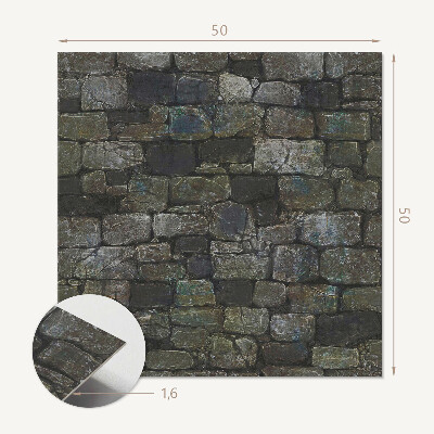 Wall paneling Stone texture motif