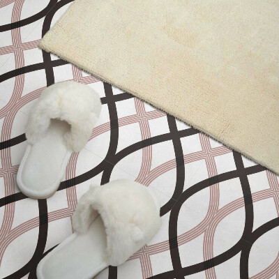 Pvc wall panel square A classy wavy motif