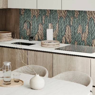 Wall panel square Leaf pattern