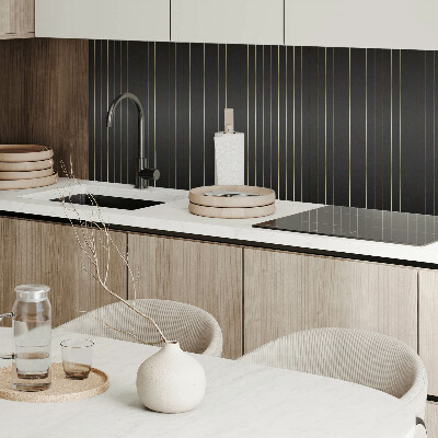 Wall paneling Vertical stripes