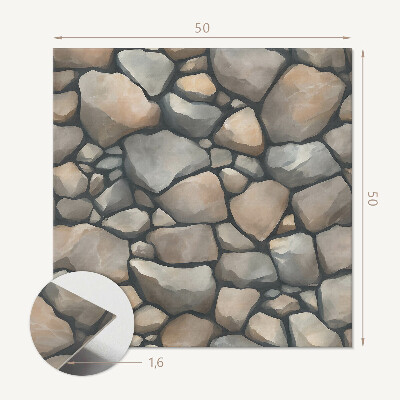Wall paneling Stone patterns