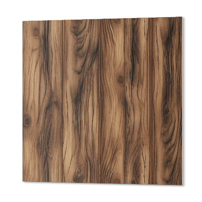 Pvc wall panel square Wood motif in an organic version