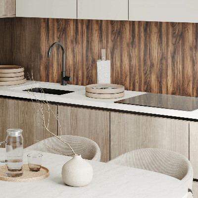 Pvc wall panel square Wood motif in an organic version