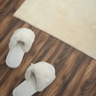 Pvc wall panel square Wood motif in an organic version