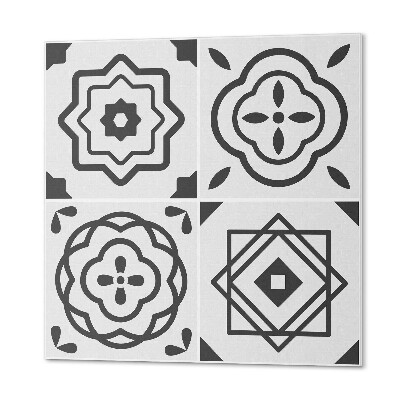 Wall panel square Patterns in geometric squares