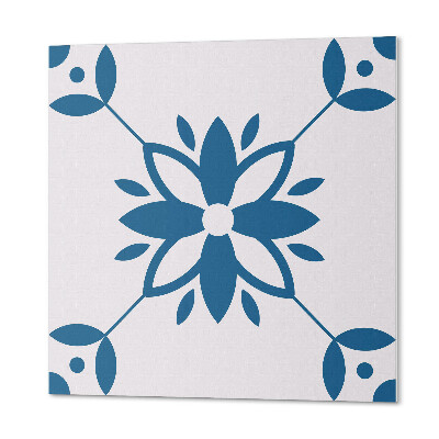 Wall paneling Floral pattern with leafy accents