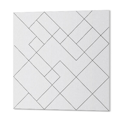 Wall paneling Abstract line forms