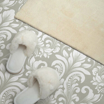 Pvc wall panel square Decorative plant patterns with ornaments