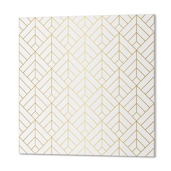 Pvc wall panel square 3D leaf pattern