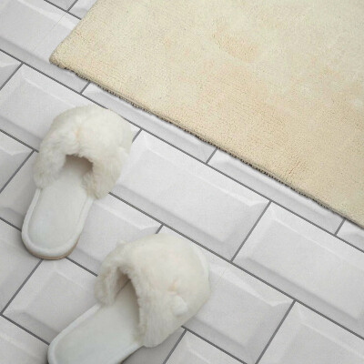 Wall paneling Brick motif in minimalist design