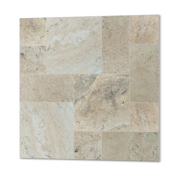 Pvc wall panel square Stone mosaic motif