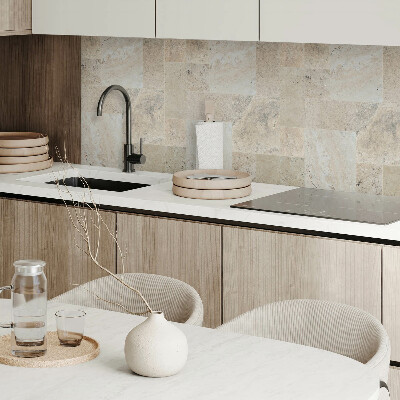 Pvc wall panel square Stone mosaic motif