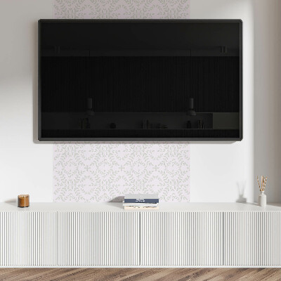 Pvc wall panel square A sophisticated floral motif