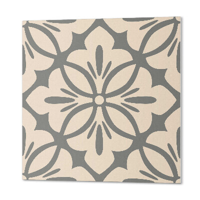 Wall paneling A floral composition with refined elements