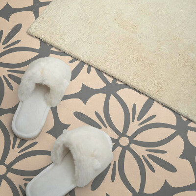 Wall paneling A floral composition with refined elements