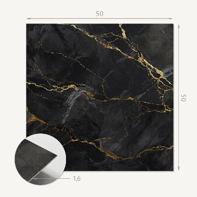 Wall panel square Marble motif with elegant veins