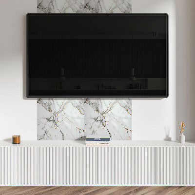 Wall paneling A refined marble motif in a classic style