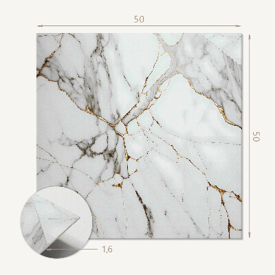 Wall paneling A refined marble motif in a classic style