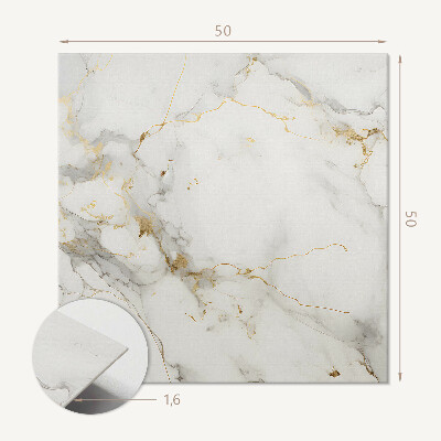 Pvc wall panel square Exquisite marble pattern