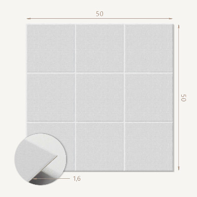 Pvc wall panel square Minimalist tile design