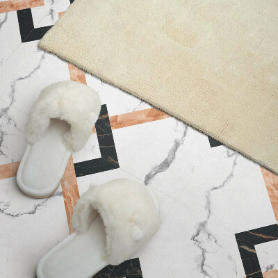 Wall panel square Marble patterns in geometric style
