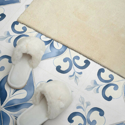 Pvc wall panel square Ceramic style flowers