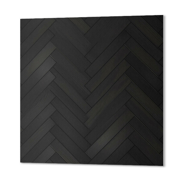 Wall panel square Herringbone parquet design
