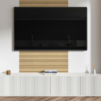 Pvc wall panel square Parallel Wood Plank Pattern