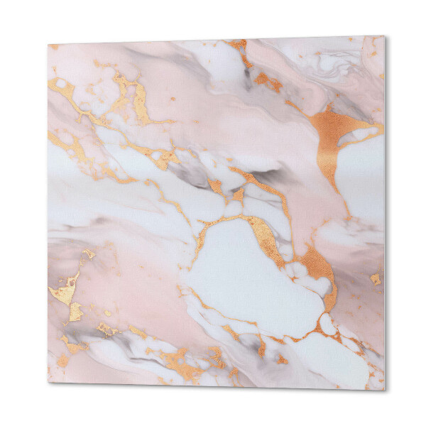 Pvc wall panel square Marble pattern with subtle accents