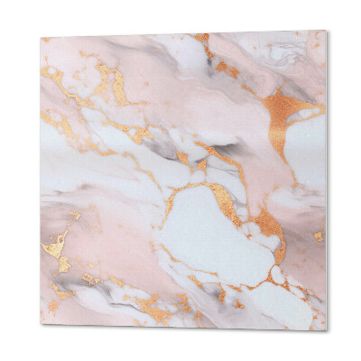 Pvc wall panel square Marble pattern with subtle accents