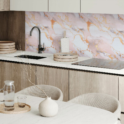 Pvc wall panel square Marble pattern with subtle accents