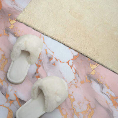 Pvc wall panel square Marble pattern with subtle accents