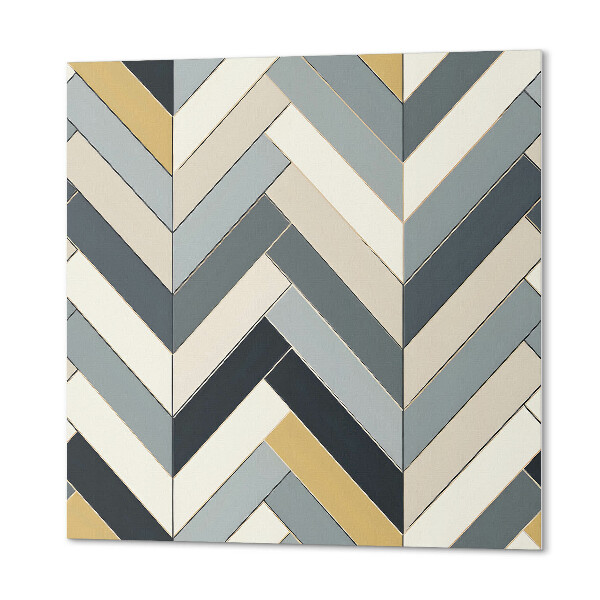 Wall panel square Herringbone Elegance
