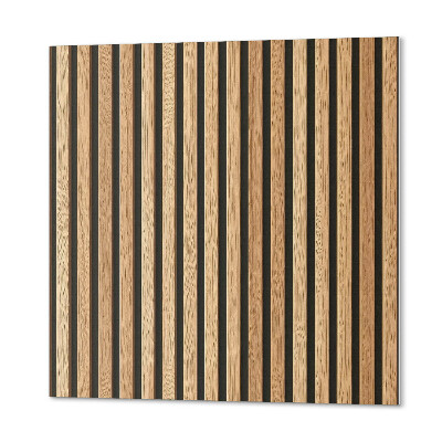 Wall paneling Vertical patterns on the board