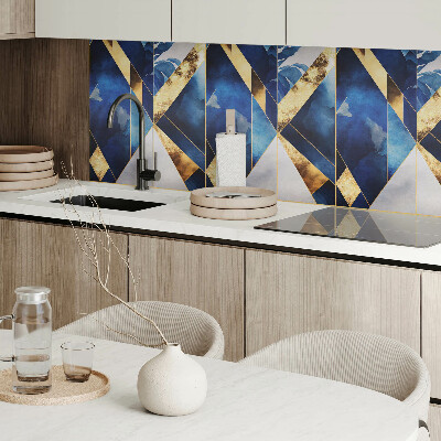 Pvc wall panel square Geometric patterns in colors