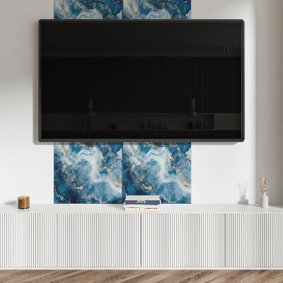 Pvc wall panel square A phenomenal pattern in marble style