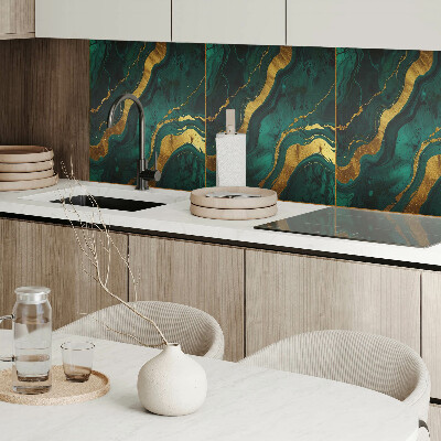 Wall paneling Abstract wave structure shapes