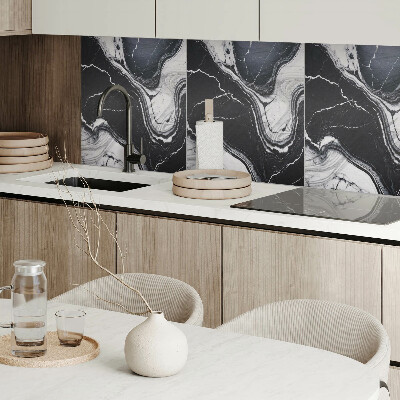 Pvc wall panel square Stylized marble in an abstract form